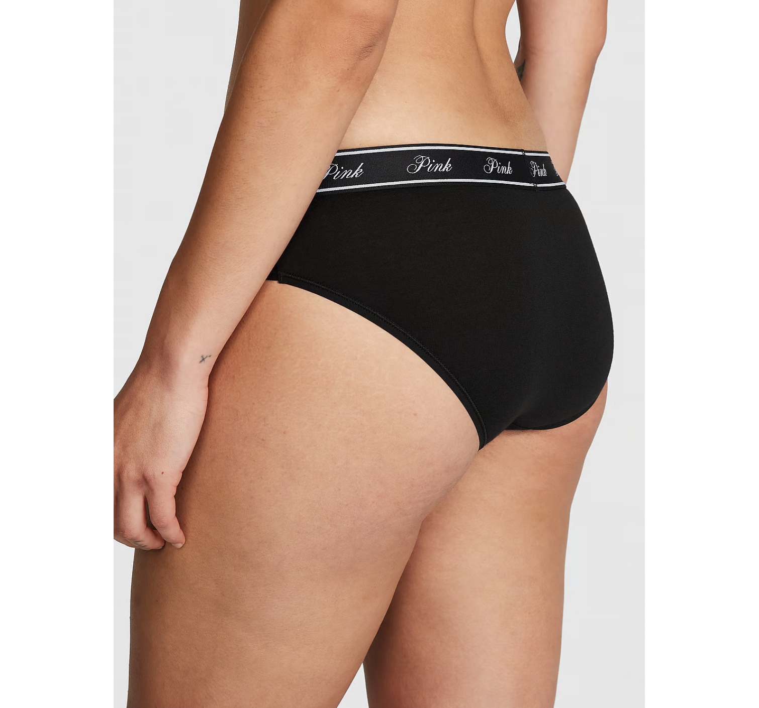 Трусики Logo Cotton Hiphugger Panty Black