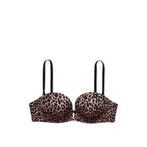 Бюстгальтер Bombshell Push Up Strapless Bra Leopard