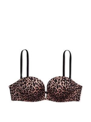 Бюстгальтер Bombshell Push Up Strapless Bra Leopard