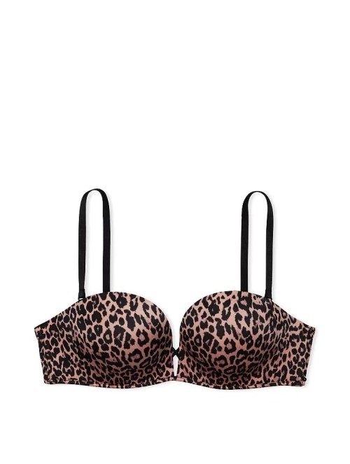 Бюстгальтер Bombshell Push Up Strapless Bra Leopard
