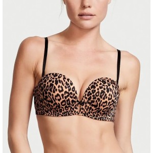Бюстгальтер Bombshell Push Up Strapless Bra Leopard