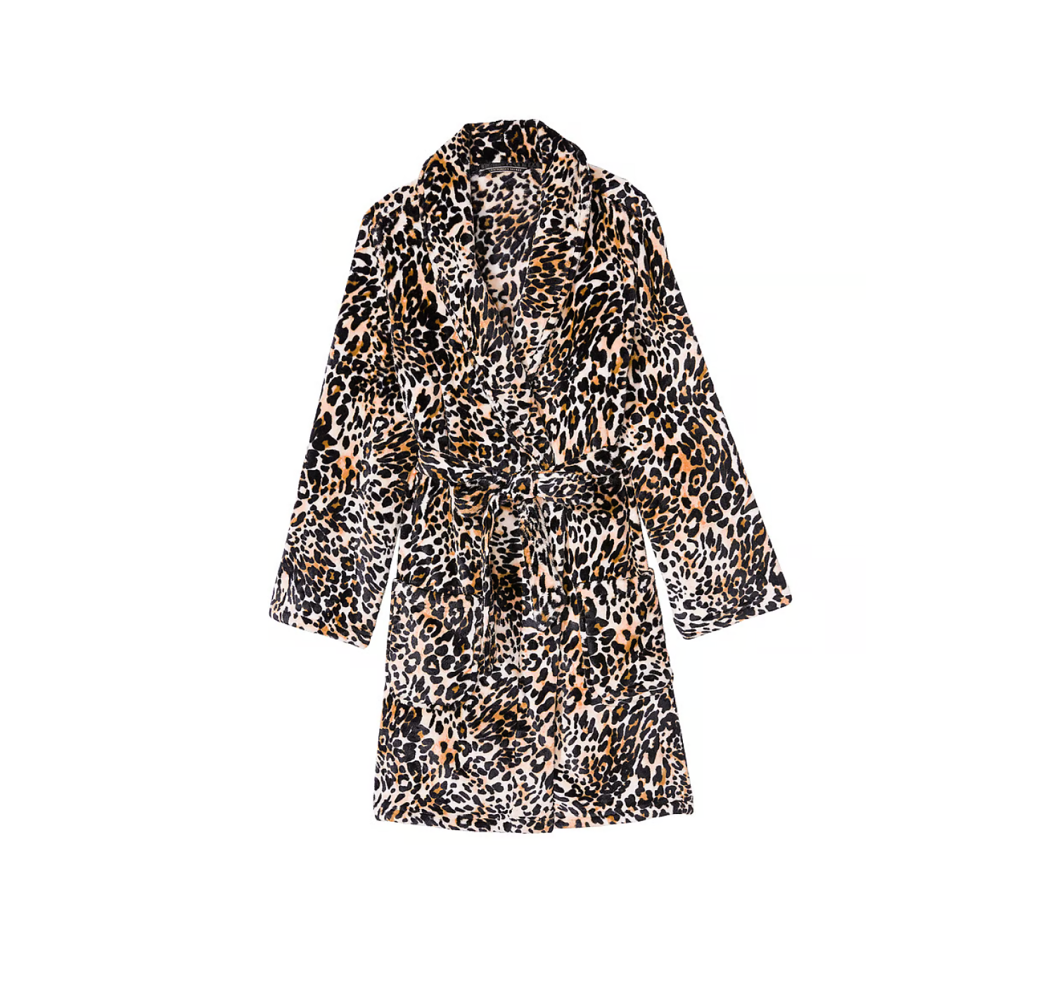 Халат Victoria's Secret Short Cozy Robe Leopard