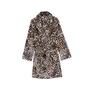 Халат Victoria's Secret Short Cozy Robe Leopard