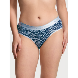 Трусики Logo Cotton Hiphugger Panty Blue Leo
