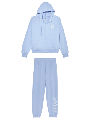 Спортивний костюм Ivy Fleece Full-Zip Hoodie Pants Set Harbor Blue