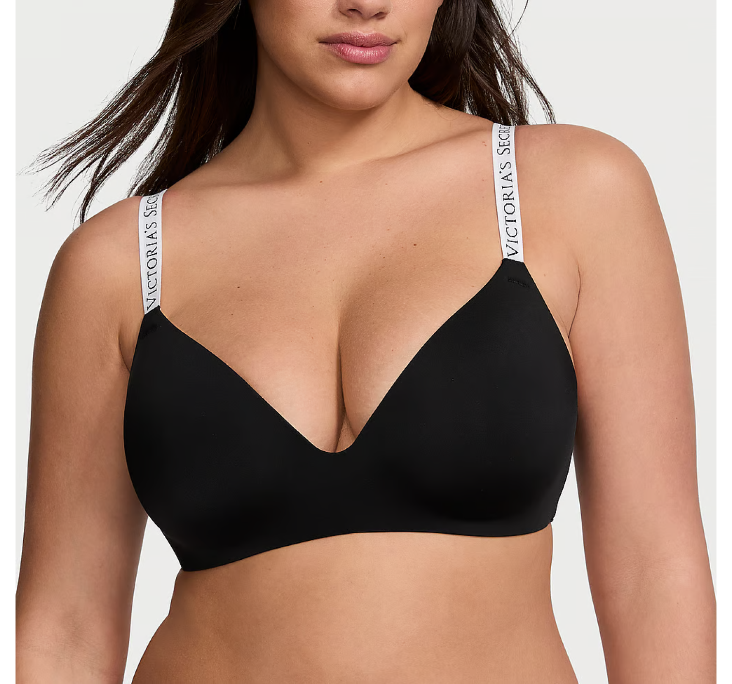 Комплект білизни Lightly Lined Wireless Bra Black Thong Set
