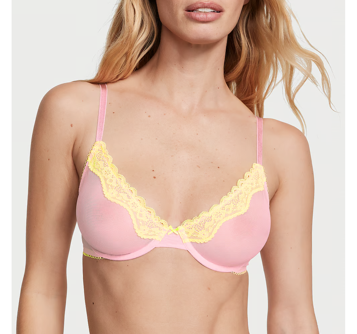 Комплект білизни Tease Unlined Demi Bra Set Pretty Blossom