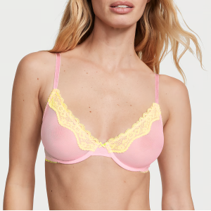 Комплект білизни Tease Unlined Demi Bra Set Pretty Blossom