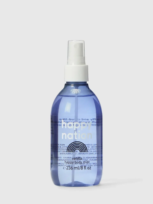 Спрей для тіла та волосся Happy Nation Body Mist Vanilla