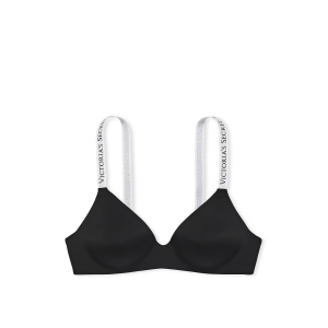 Комплект білизни Lightly Lined Wireless Bra Black Thong Set