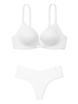 Комплект белья So Obsessed padded no-wire White Thong Set