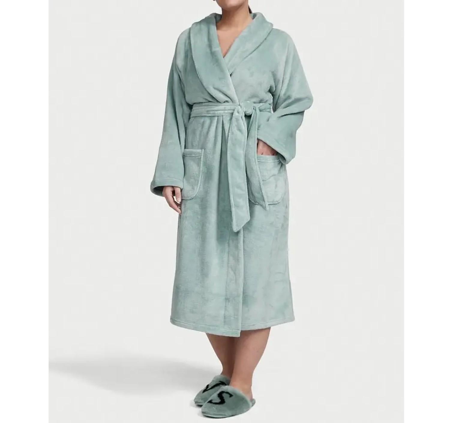 Халат Вікторія Секрет Long Dressing Gown Green