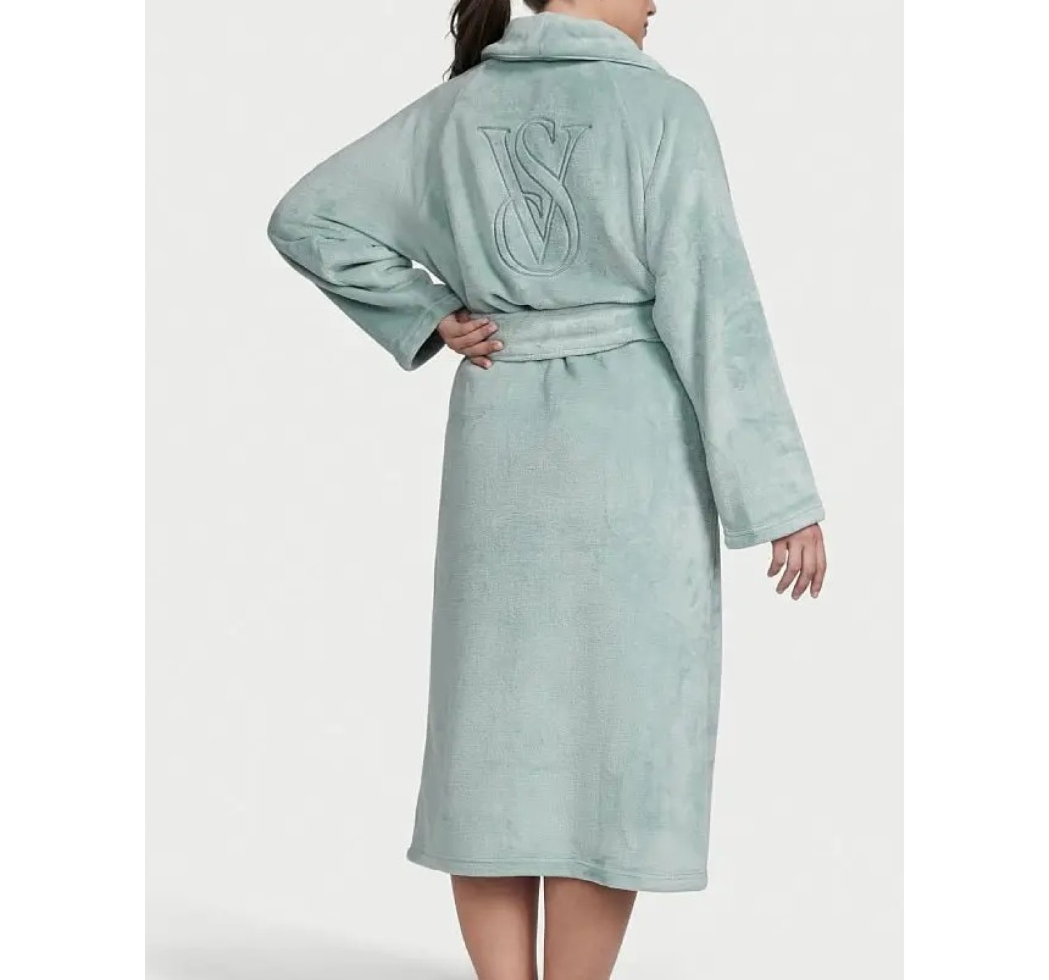 Халат Вікторія Секрет Long Dressing Gown Green