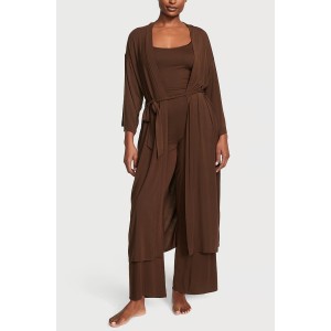 Піжама Victoria's Secret Modal 3-Piece Pajama Set Brown