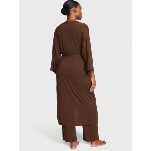 Піжама Victoria's Secret Modal 3-Piece Pajama Set Brown