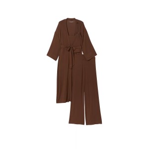 Піжама Victoria's Secret Modal 3-Piece Pajama Set Brown