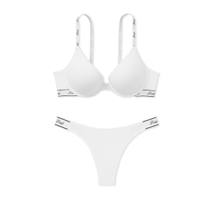 Комплект білизни Wear Everywhere Push-up Bra Set Optic White