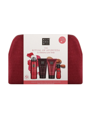 Набор с косметичкой The Ritual Pouch Set of Ayurveda