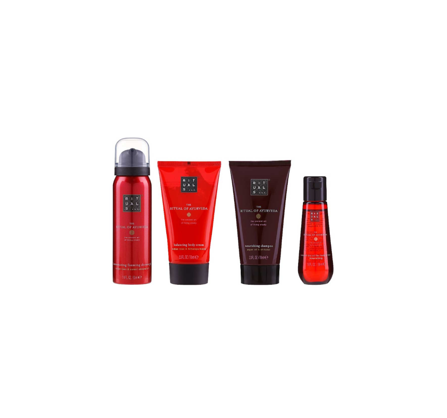Набір з косметичкою The Ritual Pouch Set of Ayurveda