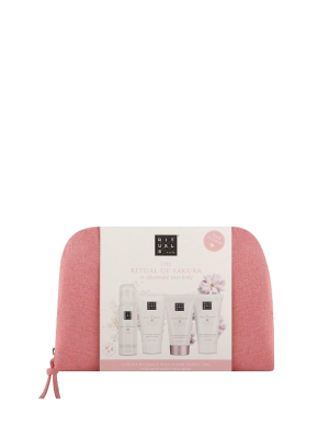 Набор с косметичкой The Ritual Pouch Set of Sakura