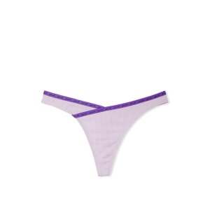 Трусики Cotton Logo Thong Panty Purple