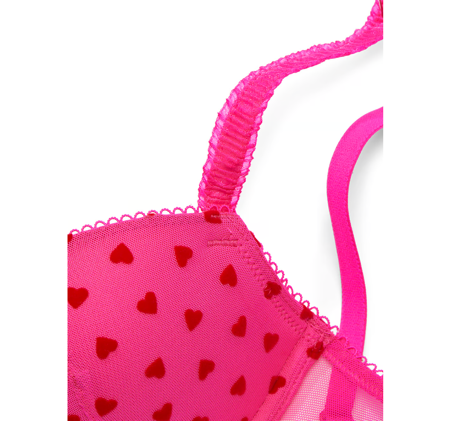 Комплект белья Tease Lola Push-Up Bra Set Forever Pink Hearts