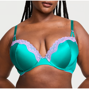 Комплект белья VICTORIA'S SECRET Tease Push-Up Bra Set Bikini Capri Sea