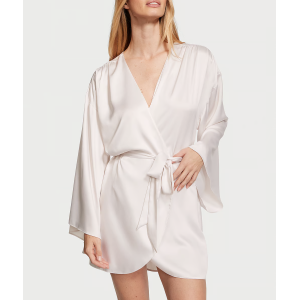 Сатиновий халат Bride Embellished Satin Short Robe