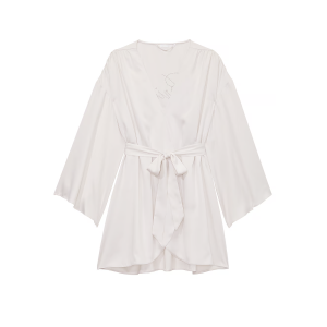 Сатиновий халат Bride Embellished Satin Short Robe