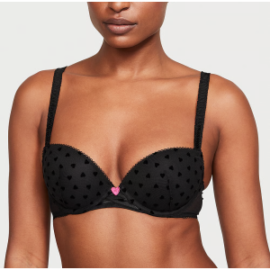 Комплект белья Tease Lola Push-Up Bra Set Black Hearts