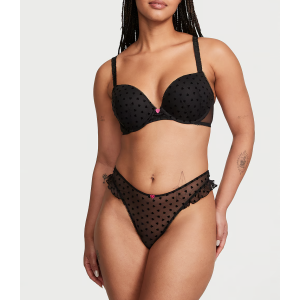 Комплект белья Tease Lola Push-Up Bra Set Black Hearts