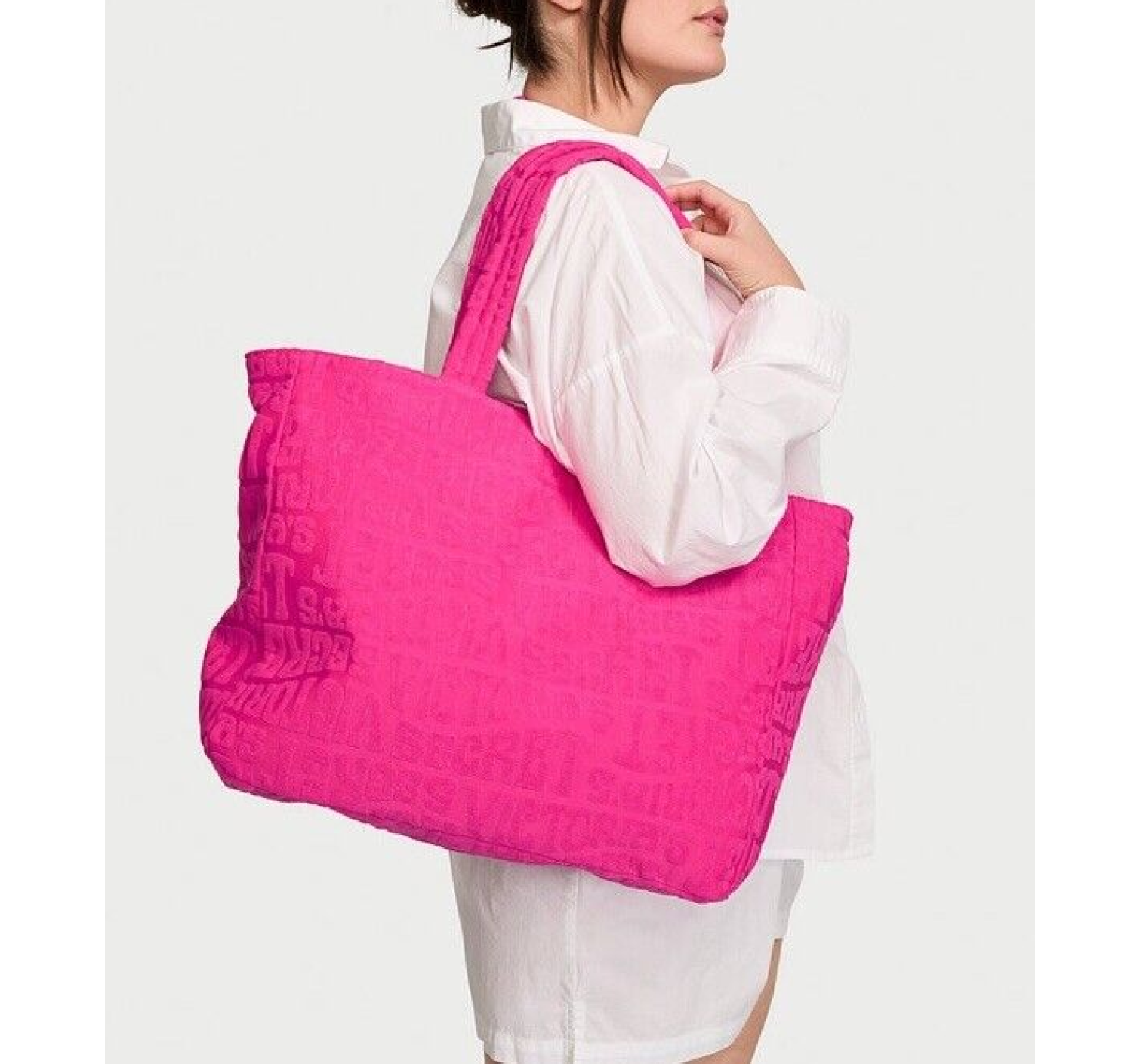 Сумка Victoria Secret Secret Terry Tote Pink