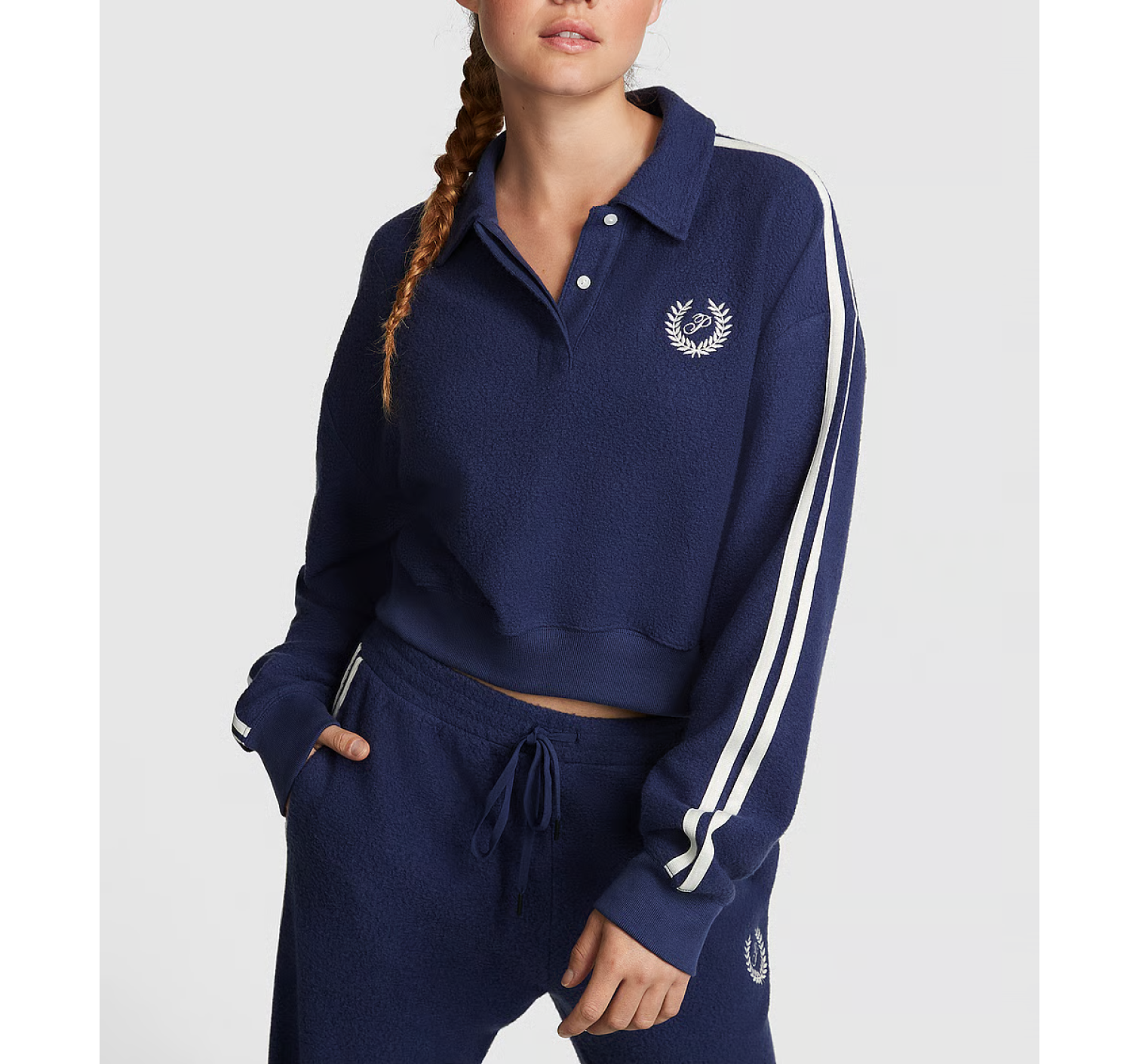 Костюм Victoria's Secret PINK REVERSE FLEECE HIGH-WAIST GYM