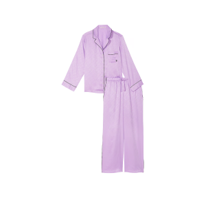 Піжама Satin Long Pajama Set Unicorn Purple