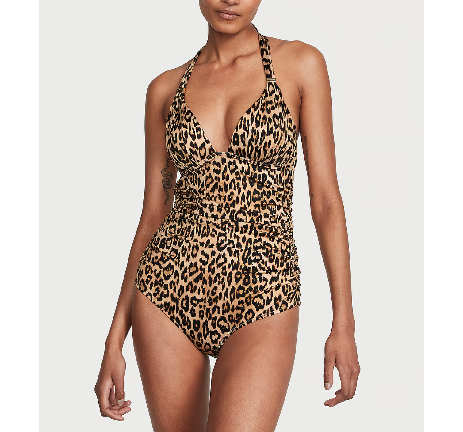 Суцільний купальник The Harlow Push-Up One-Piece Swimsuit Leopard