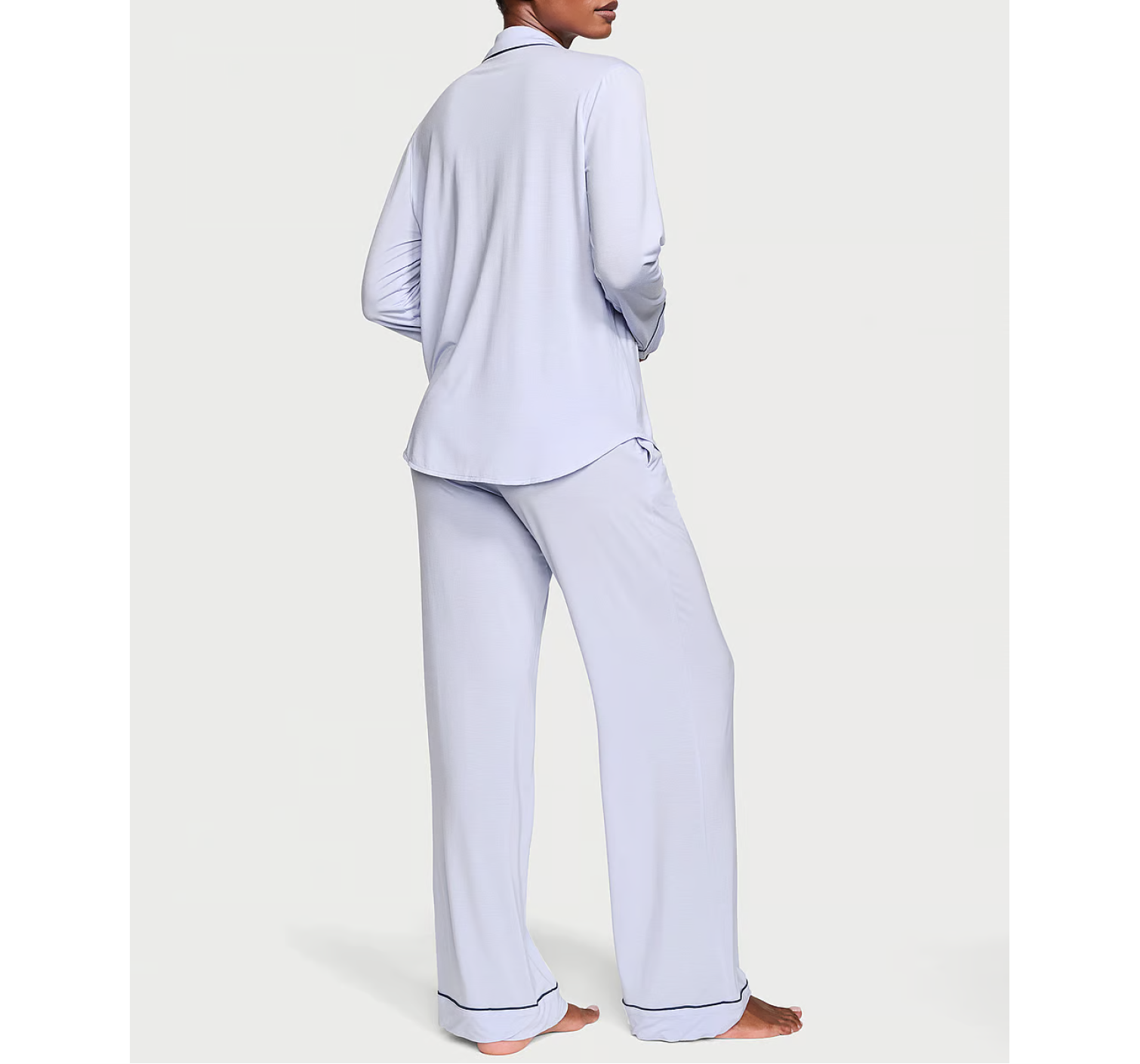 Піжама Modal Long Pajama Set Blue Crescent