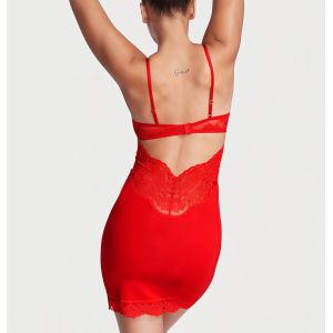 Пеньюар Modal & Lace Cupped Mini Slip Dress Lipstick