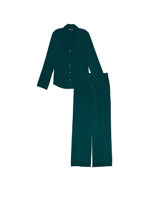 Пижама Modal Long Pajama Set Green