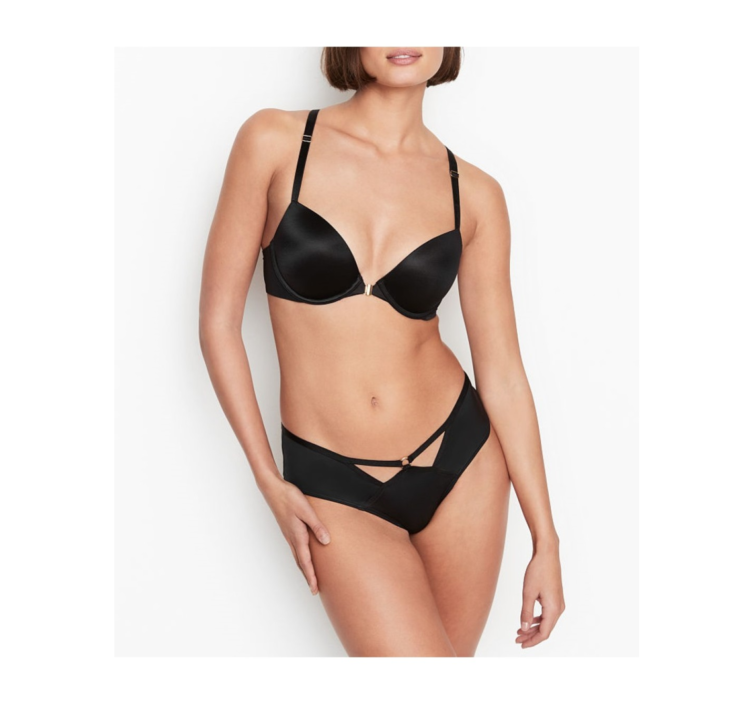 Комплект белья DREAM ANGELS Recycled Smooth with Lace Bra Set 