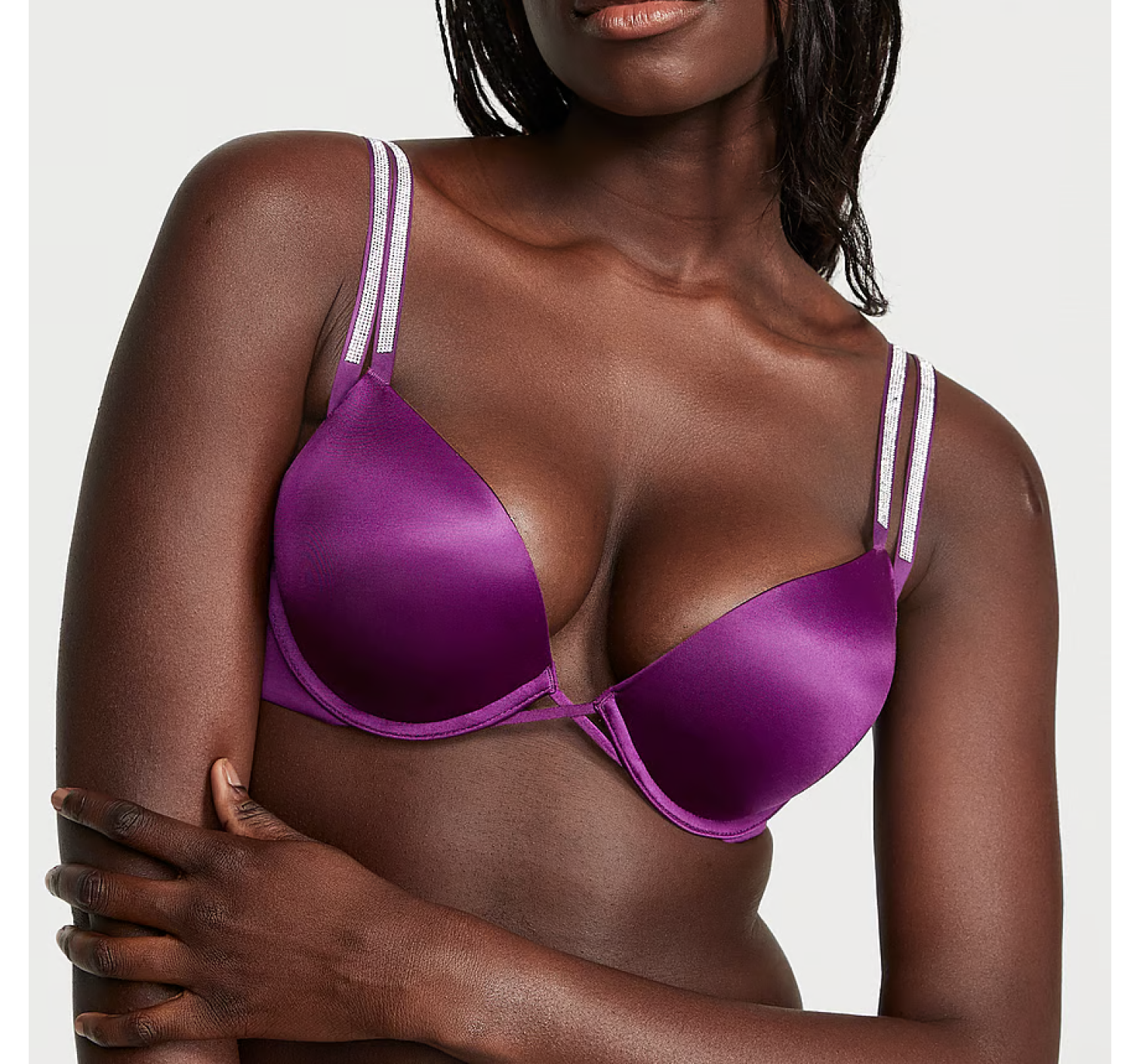 Комплект белья Bombshell Double Shine Strap Push-Up Bra Set