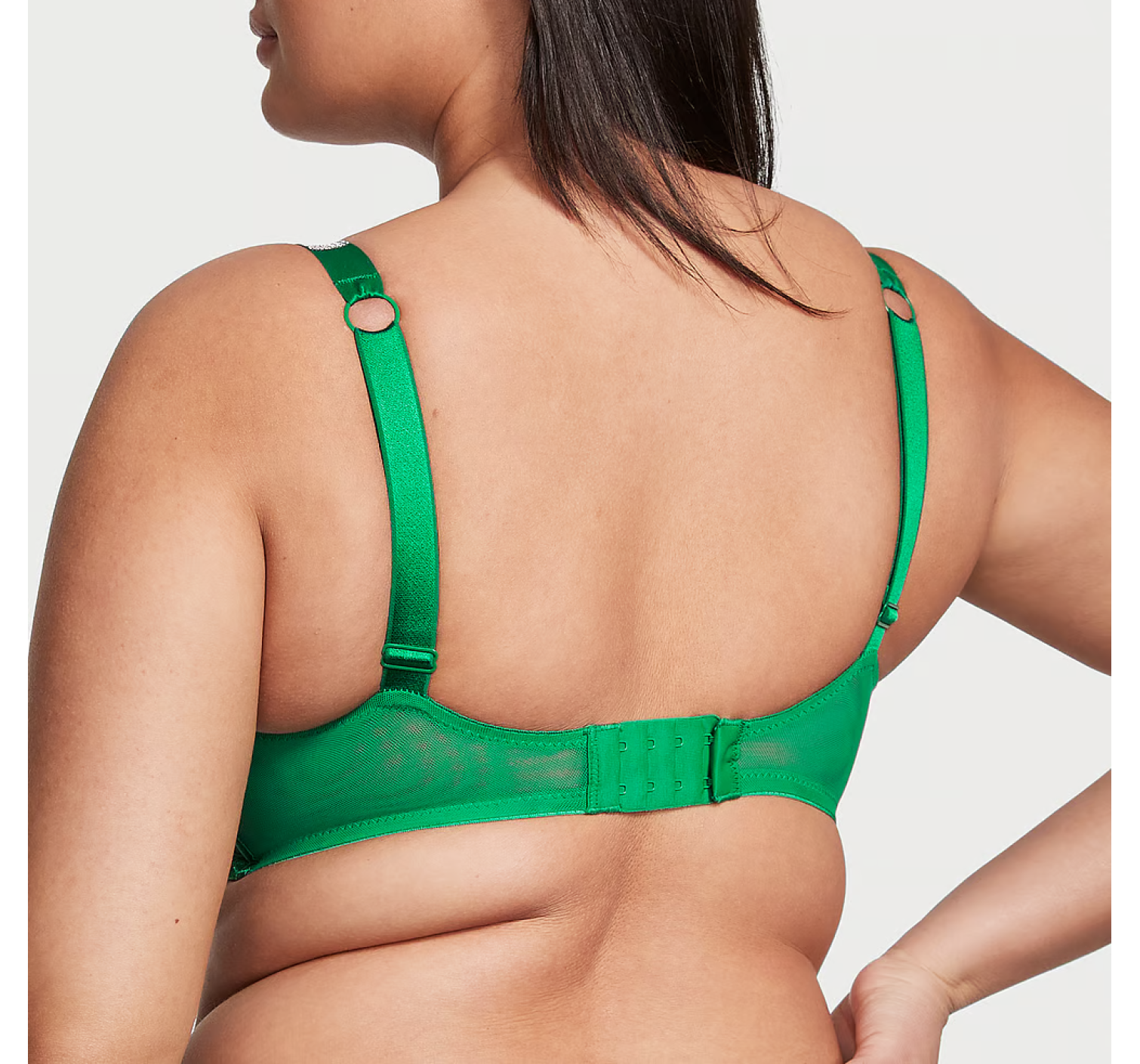 Комплект белья Bombshell Add-2-Cups Lace Shine Strap Push-Up Bra Set