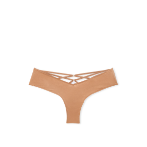 Трусики Strappy-Back High-Leg Cheeky Panty Beige