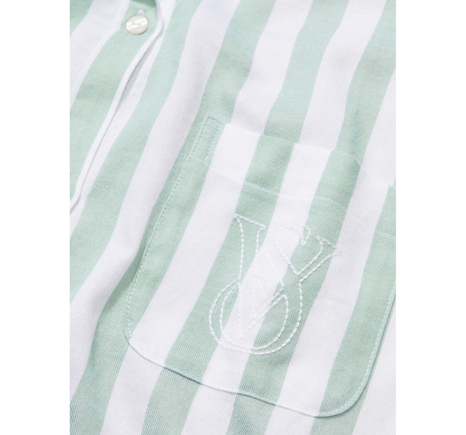 Пижама Modal-Cotton Short Pajama Set Seasalt Green Stripes