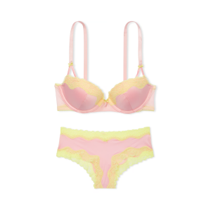 Комплект білизни VICTORIA'S SECRET Tease Push-Up Bra Set Pretty Blossom