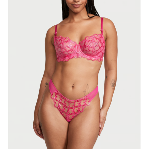 Комплект білизни Wicked Shimmer Heart Embroidery Unlined Balconette Bra Set
