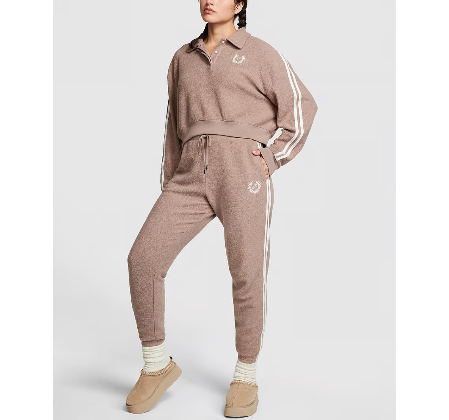 Спортивний костюм PINK Reverse Fleece High-Waist