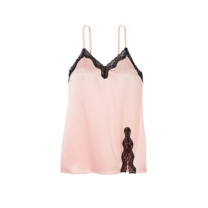 Пеньюар Tease Satin Lace-Trim Mini Slip Purest Pink