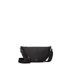 Сумка Кросс-боди Sling Crossbody Bag Black Satin