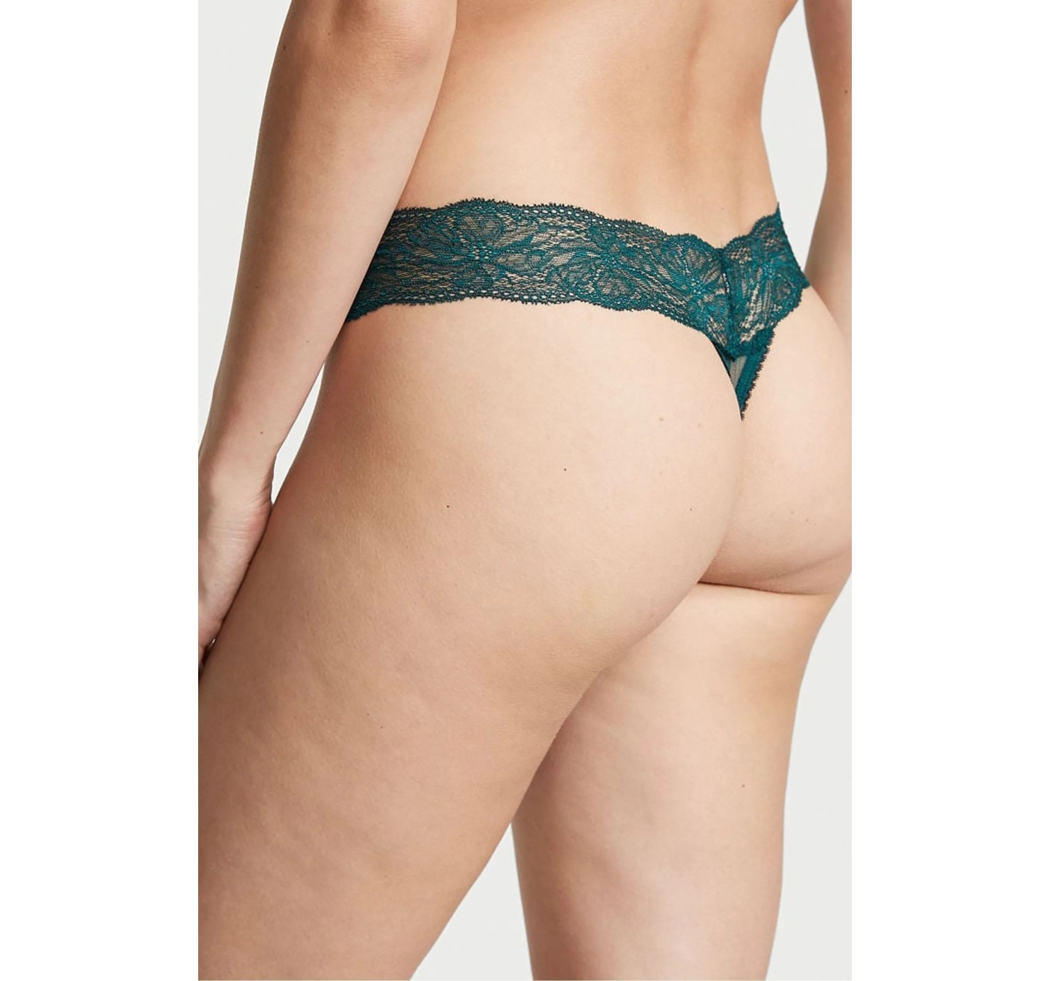 Трусики Lace-Up Thong Panty Black Ivy