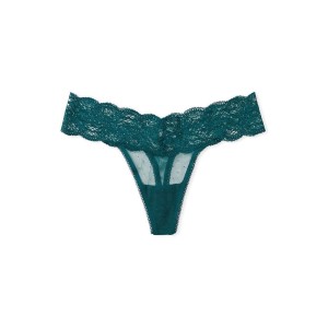 Трусики Lace-Up Thong Panty Black Ivy